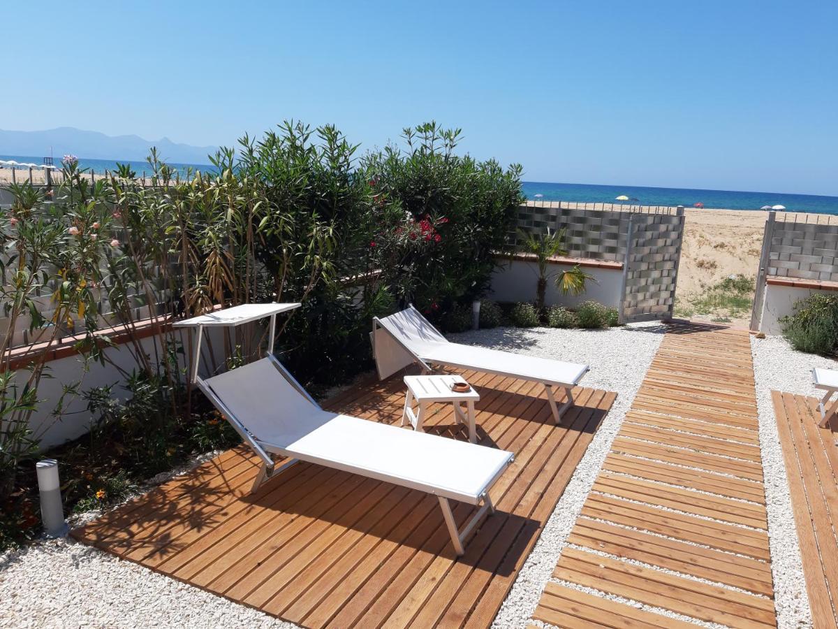 Doride Appartamento Sulla Spiaggia Balestrate Exterior foto